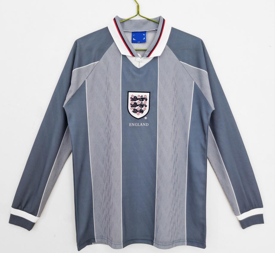 1996 seizoen 01 Engeland retro thuis- en uitshirt