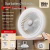 Rechargeable High-Speed Handheld Fan with Digital Display
