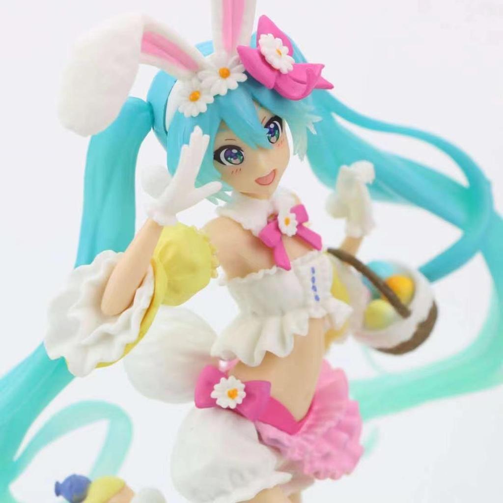 Hatsune Miku Bunny Girl Figure with Rabbit Ears