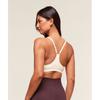 Gymshark Everyday Seamless Racerback Sports Bra Soft White B4c1v Wcmy