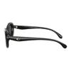 Coach Logo Design Oval Sunglasses Unisex sunglasses Black 0HC8448U-500287