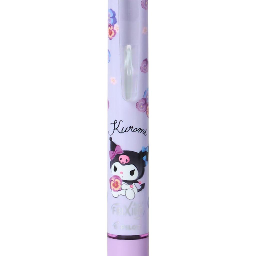 Sanrio FriXion Ball Knock of Kuromi Ball Knock 770850 (Set 3), Polycarbonate, 0.5mm Diameter, Black, Type,