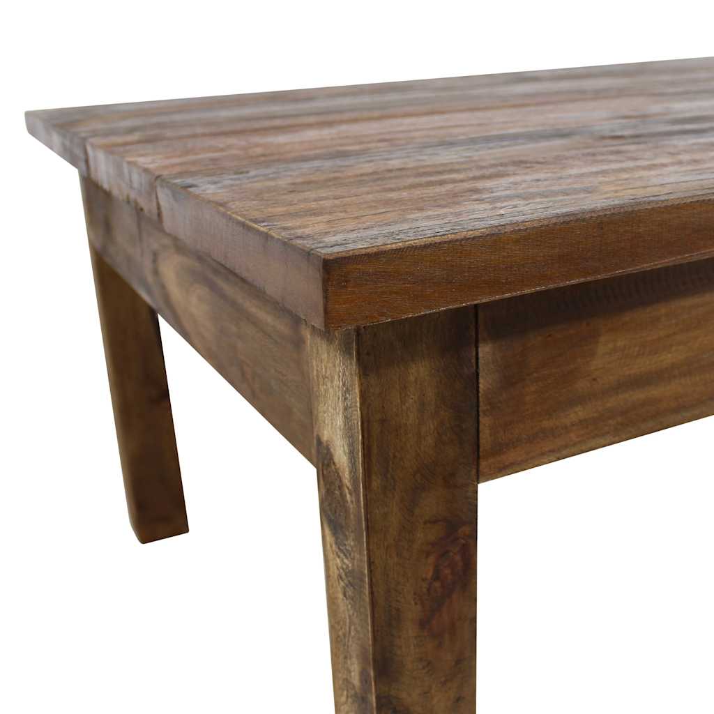 Coffee Table Solid Mahogany Wood 96 x 73 x 45 cm