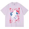 230 Gsm 100% Cotton Chainsaw Man V32 Power Print Unisex Heavy Cotton T Shirt