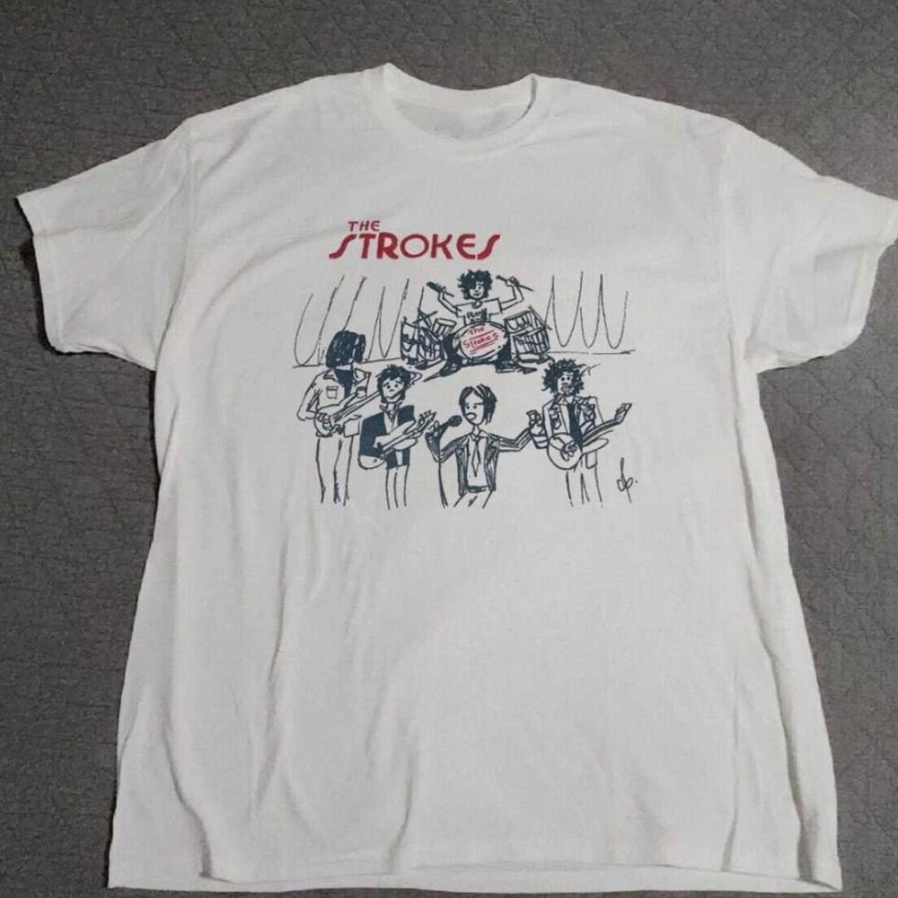 Retro The Strokes tour Unisex T-Shirt S-5XL Unisex T-Shirt XXXXL