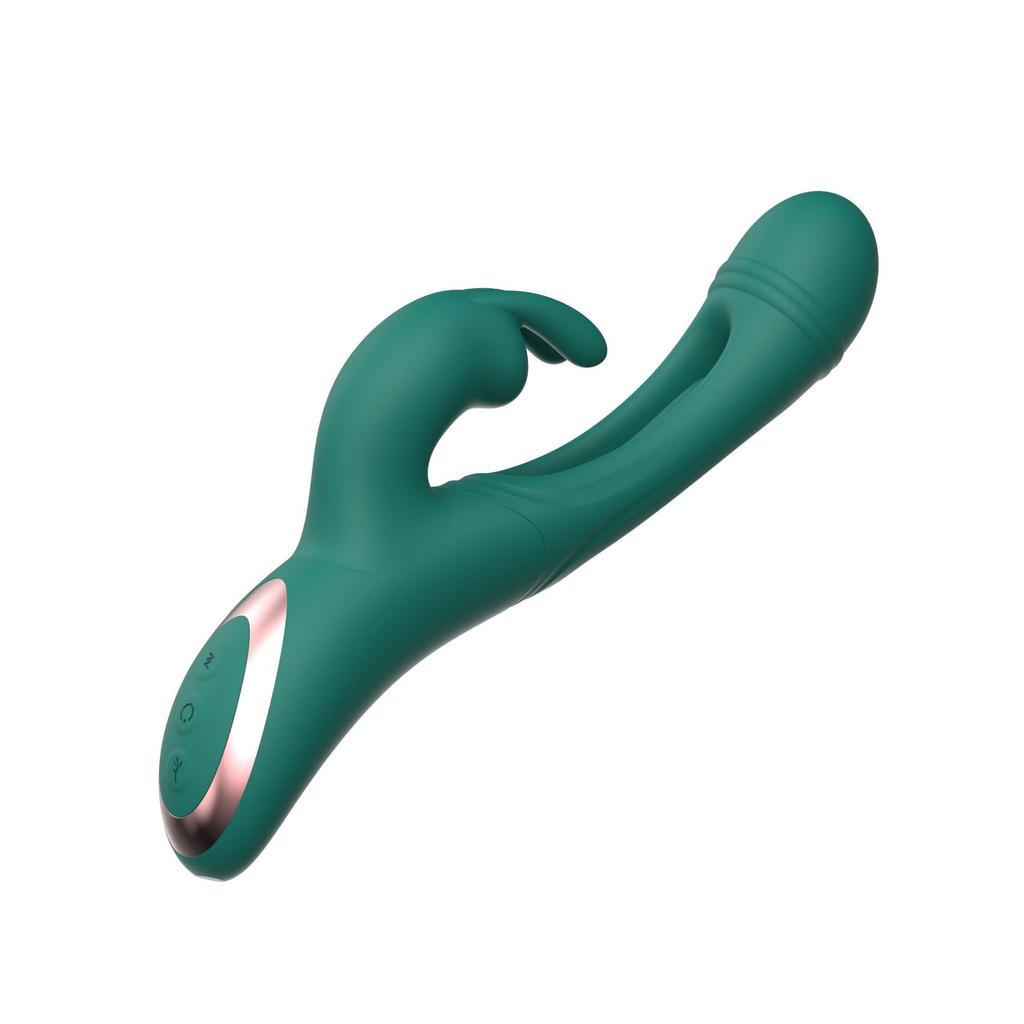 Female Freya Tongue Flapping Multi Frequency Vibrator Flicking Rabbit Massage Stick Adult Sexuality Products