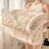 Autumn And Winter New Cationic Shu Cotton Blanket Office Siesta Shawl Blanket Thermal Sofa Blanket Household No Pillowcase