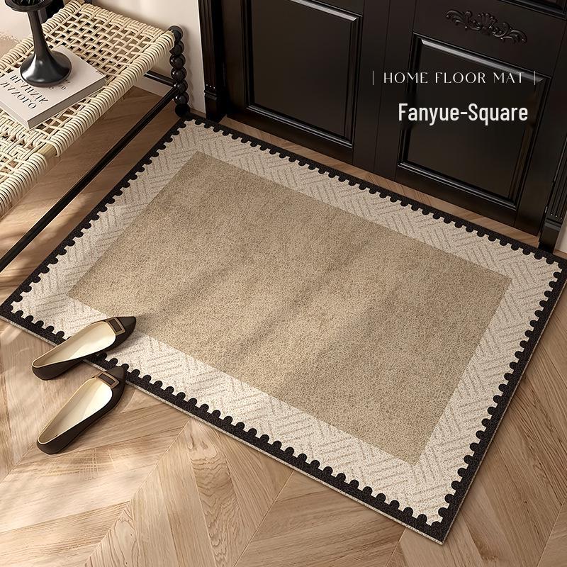 French Silk Coil Non-Slip Entrance Mat
