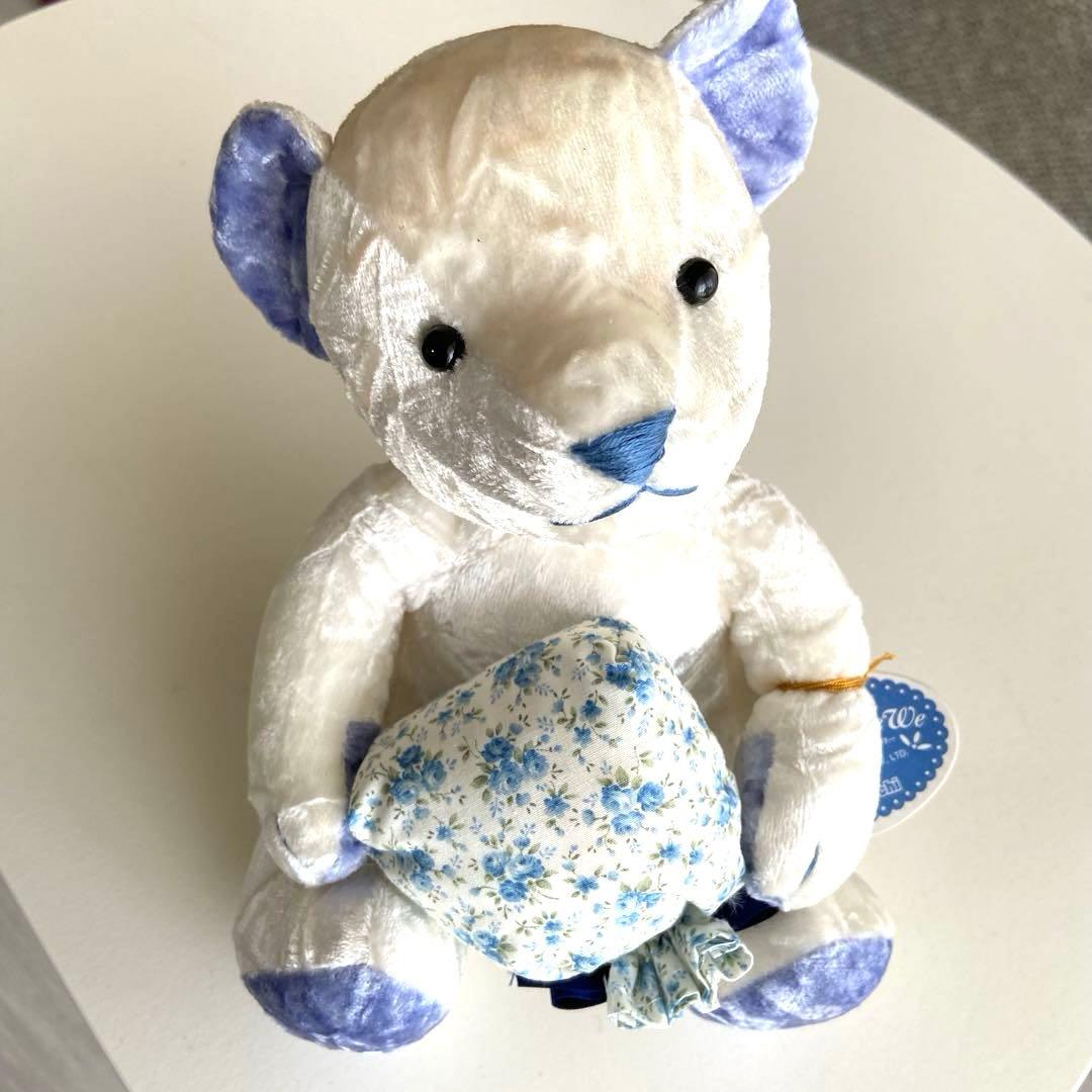 

[USED] Authentic Sekiguchi Music Box Museum Teddy Bear Plush Toy Music Box Vintage