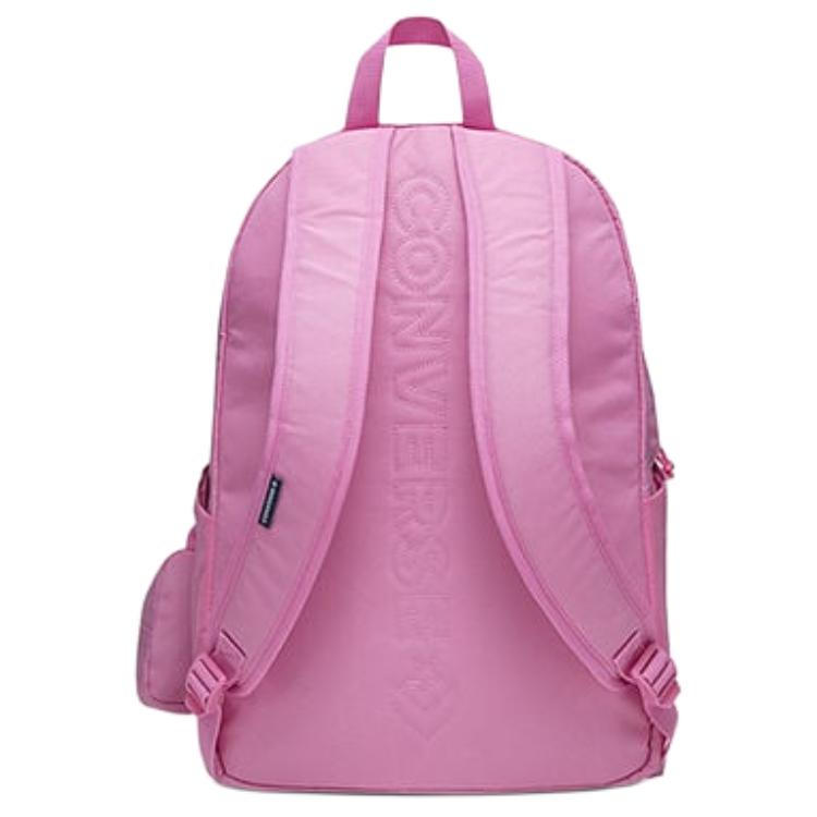 Converse Go 2 Logo Design Polyester Backpack Unisex Backpack Pink MA5665-AG9