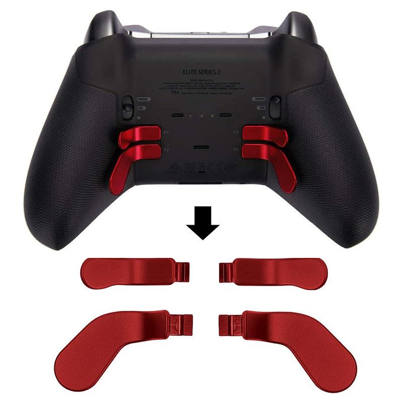 For Xbox One Elite Series 2 Controller Accessories Kit Metal D-Pad Trigger Paddles Repair Set Gamepad Thumb Stick Grips
