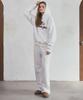 Aueonoseuteljia Petal Boucle Sweat Pants_Ivory(O25-Pt16)
