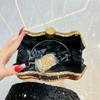 Bolso de Noche - Bolso de Mano de Moda con Cristales - Bolso de Hombro Cruzado de Lujo de Alta Gama