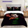 Joker'S Fiery Encounter Threepiece Set 1 Duvet Cover 2 Pillowcase Without Core Bedding Set Duvet Cover And Pillowcase Soft And Comfortable