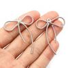 10pcs Alloy Metal Bow Tie Charms Pendant DIY Jewelry Making Accessories Findings for Keychains Necklace Handmade