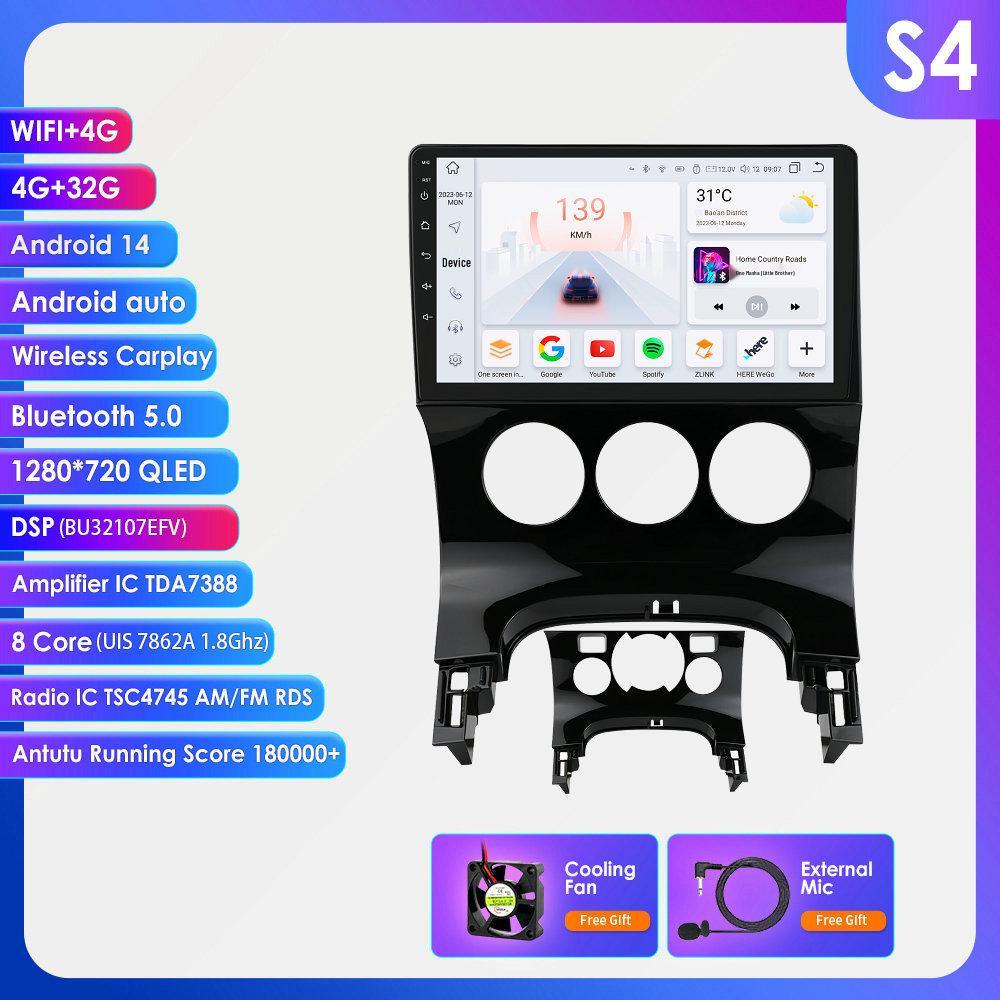 9-Inch Android GPS Navigation System for 2009-2016 Peugeot 3008/5008