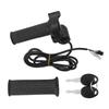 2 PCS Electric Bike Throttle Grip Kit Speed Control Grip with 4 Indicator Lights Cruising Function