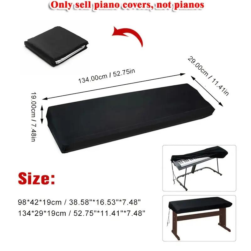 88/61-Key Digital Electric Piano Cover - Perfect Gift for Birthdays, Easter, President's Day, Boys & Girlfriends - Dustproof!