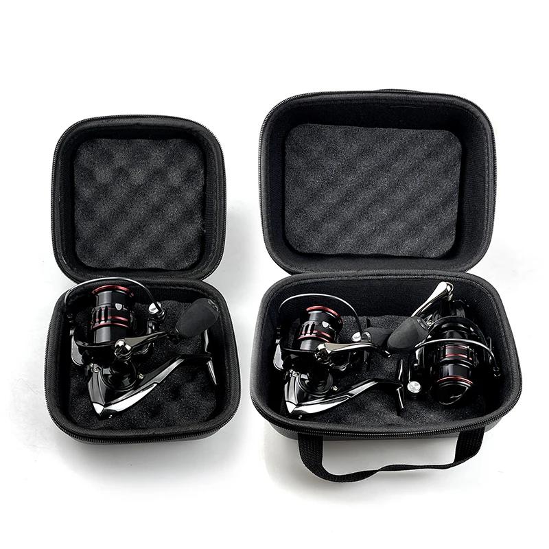 S/M/L Döndürme Balıkçılık Çantası PU Kılıf Kılıfı Balıkçılık Makarası Çantası Darbeye Dayanıklı Su Geçirmez Balıkçılık Takımı Saklama Kutusu 1-2 Balıkçılık Makarası İçin