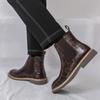 Designer New Men's Quality Pointed Crocodile Pattern Leather Casual Ankle Boot Male Winter High Tops Shoes Zapatos Hombre