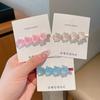 1pc Star Hair Clips Acrylic Duckbill Bangs Clip Women Girls Hair Accessories Cute Forehead Head Side Hairpins Children Headdress