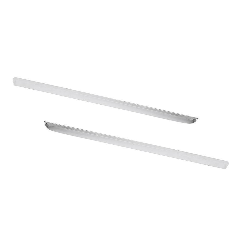 Front Door Lower Chrome Molding Trim Stylish Plastic Side Door Lower Garnish Replacement for Sonata 