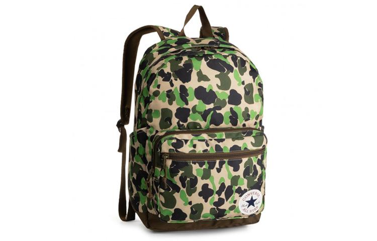 Converse GO 2 Fabric Backpack Regular Unisex Jasper Camouflage 10017272-A04