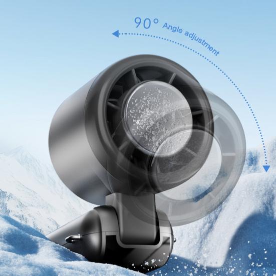 Portable Rechargeable Cooling Fan Folding Mini Desktop with LED Light Fan Adjustable Wind Speed
