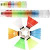 Set Shuttlecocks 612pcs Badminton Foam Balls Colorful Plastic Outdoors Sport