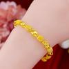 Beads Hollow Bracelet Gold Matte Bracelets For Woman Party Wedding Engagement Christmas Fashion Jewelry Accessories