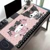 Hello Kitty, My Melody Themed XXL Mouse Pad - Non-slip Rubber Desk Mat for Gaming and Office Use, Multi-Function Keyboard and Mouse Pad, Ide