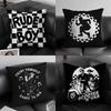 1pc Original Rude Boy Pillow Case Square Bedroom Sofa Leisure Comfort Cushion Car Living Room Home Decoration