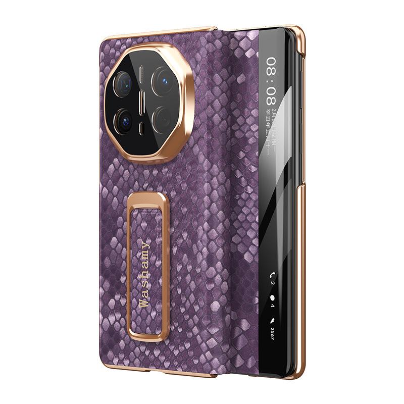 Applicable To Huawei Matex6 Mobile Phone Case New X5 Seconds Change XT Rotating Bracket Wristband Smart Window X3 Leather Case