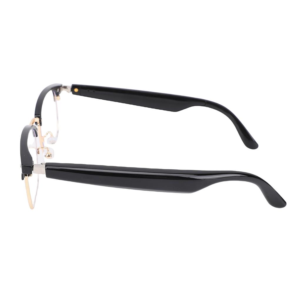 KI Übersetzung Smartbrille 100+ Sprachen Echtzeitübersetzer Bluetooth Brille Eingebautes Mikrofon und Lautsprecher für