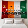 Custom Name Racing Print Tapestry, Backdrop, Easy Setup, Ideal for Bedroom, Office & Living Room, with Aesthetic Wall Hanging Decor.