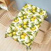 Watercolor Lemon Floral Rectangle Tablecloth for Table Decor Summer Lemon Green Leaf Kitchen Dining Table Cloth Party Decoration