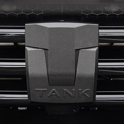 Pour Great Wall GWM WEY TANK 300 Tank300 noir voiture Logo couverture accessoires voiture avant arrière Logo Badge emblème