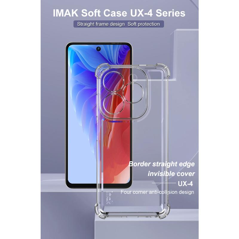 Für Tecno SPARK Go 2024 / SPARK 20 / SPARK 20C / POP 8 7 Pro 2023 Handyhülle IMAK UX-4 Stoßfest Weiche Hülle