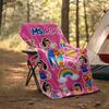 1pc Ms Rachel3 Theme Blanket - Digital Print, Polyester, Cozy for All Seasons, Perfect for Outdoor, Camping, and Travel