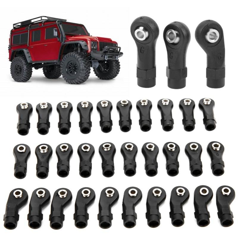 30pcs Link Linkage Rod End Width Balls Joint Head Set For Traxxas TRX-4 1/10 RC Car