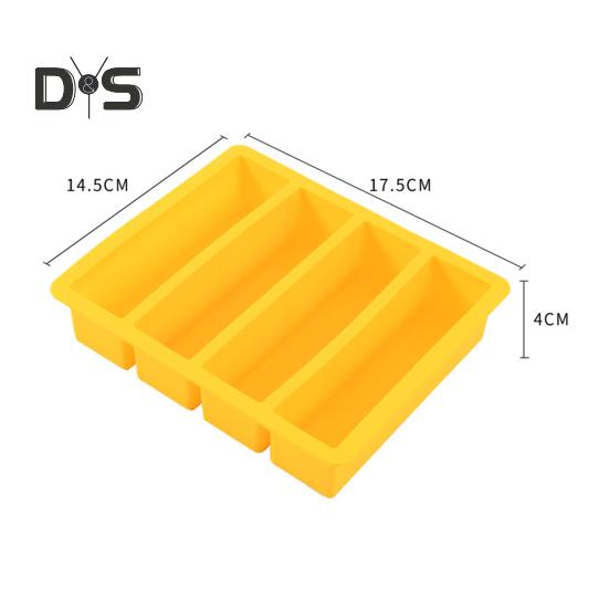 Silikonová miska na led Elastická Odolná proti chladu Praktická Forma na výrobu ledu se snadno vyjme