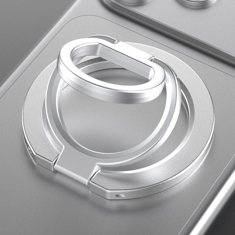 

Новый двусторонний магнитный держатель для телефона Magsafe, вращение на 360 градусов, складная магнитная подставка для телефона для iPhone 17 16 Samsung