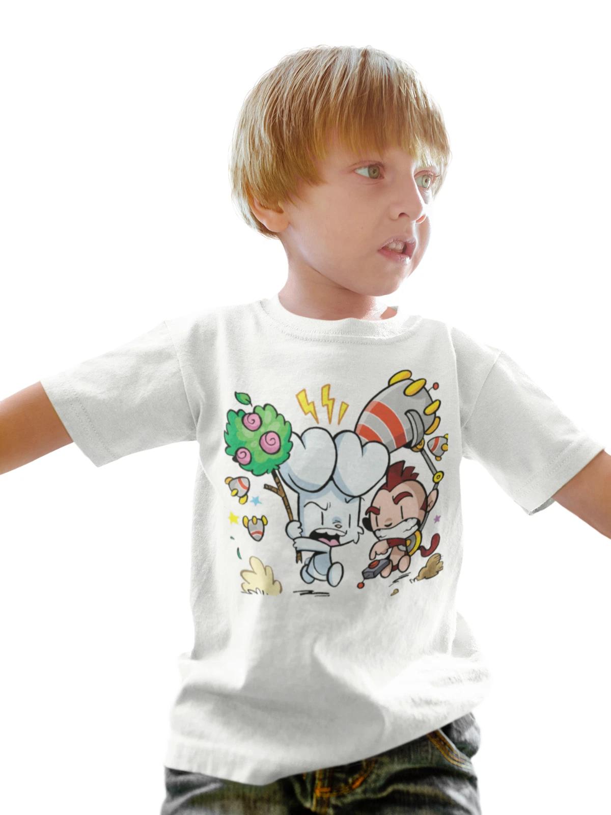 bunny vs monkey film movie horror 2025 boys girls kids kids boys T-Shirt 1 100