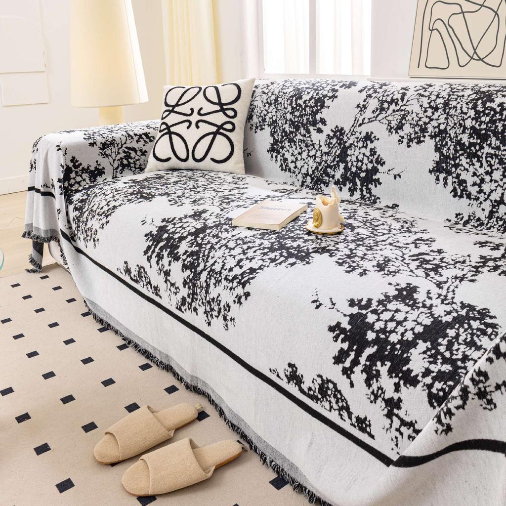 Potah na pohovku Látka Four Seasons Universal Pohovka Ručník Anti-Cat Scratch Polštářek Plný Potah Univerzální All-Inclusive Pohovka Deka Ins Style