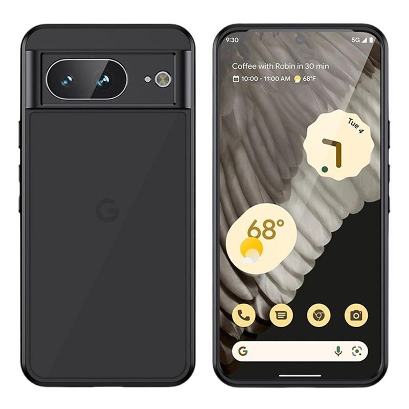

Для Google Pixel 8 Чехол ТПУ Рамка Матовая задняя часть ПК Защитная крышка телефона A