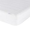 Bed with Mattress  Hvar  Dark Grey 90 x 200 cm Fabric