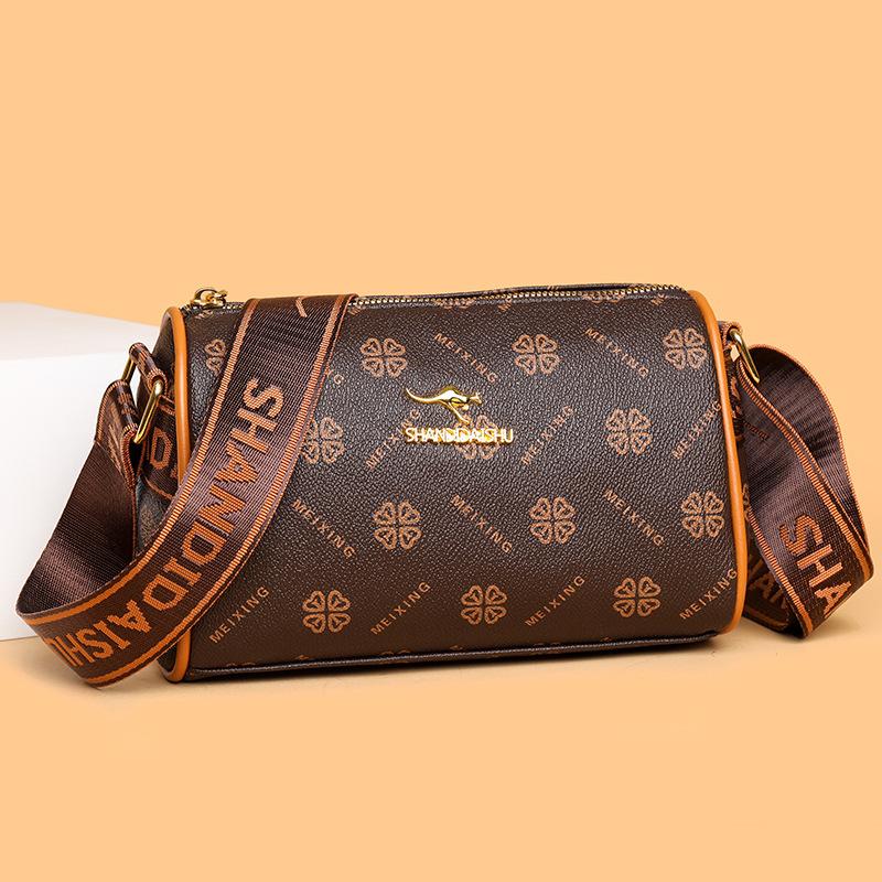 1PC Borsa a Spalla alla Moda Trendy da Donna Borsa a Spalla Grande Capacità Borsa Retrò da Donna Borsa Messenger da Pendolare Donna