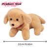 22Cm Cute Labrador Retriever Plush Toy Halloween Black Dog Cute Dog Friend Animal Stuffed Plush Toys Halloween Room Decor