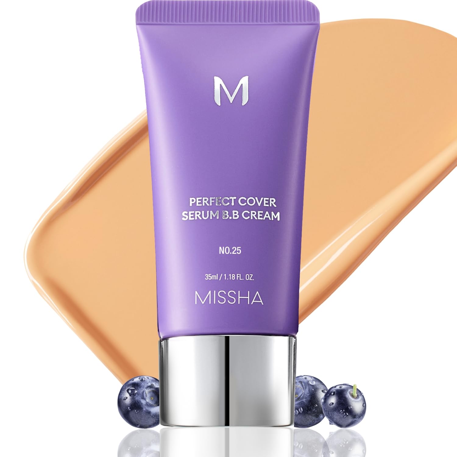 MISSHA M Perfect Cover Serum BB Cream №25 Теплый бежевый 20ml 1ea