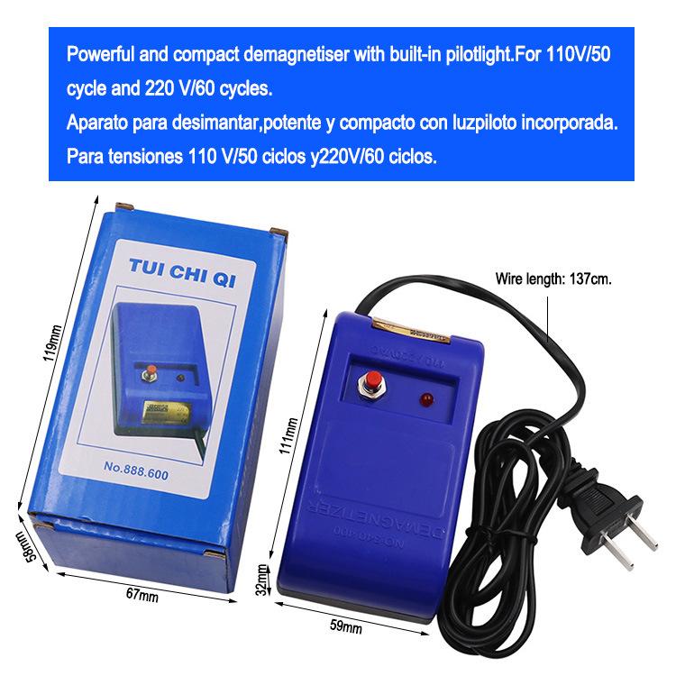 Watch Demagnetizer Mechanical Quartz Watch Repair Tool Electrical Professional Demagnetize Tool for Watchmaker EU Plug
